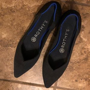 Rothy’s Black Point Size 8